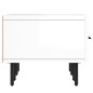vidaXL Mueble de TV madera de ingeniería blanco brillo 150x36x30 cm vidaXL Mueble de TV madera de ingeniería blanco brillo 150x36x30 cm