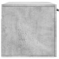 vidaXL Armario de pared madera ingeniería gris hormigón 80x36,5x35 cm vidaXL Armario de pared madera ingeniería gris hormigón 80x36,5x35 cm