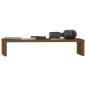 vidaXL Soporte de monitor madera maciza pino marrón miel 50x27x10 cm vidaXL Soporte de monitor madera maciza pino marrón miel 50x27x10 cm