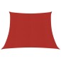 vidaXL Toldo de vela HDPE rojo 160 g/m² 4/5x3 m vidaXL Toldo de vela HDPE rojo 160 g/m² 4/5x3 m