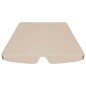 vidaXL Dosel de repuesto columpio de jardín beige 150/130x105/70 cm vidaXL Dosel de repuesto columpio de jardín beige 150/130x105/70 cm