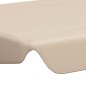 vidaXL Dosel de repuesto columpio de jardín beige 150/130x105/70 cm vidaXL Dosel de repuesto columpio de jardín beige 150/130x105/70 cm