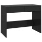 vidaXL Escritorio de madera contrachapada negro 101x50x76,5 cm vidaXL Escritorio de madera contrachapada negro 101x50x76,5 cm