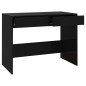 vidaXL Escritorio de madera contrachapada negro 101x50x76,5 cm vidaXL Escritorio de madera contrachapada negro 101x50x76,5 cm