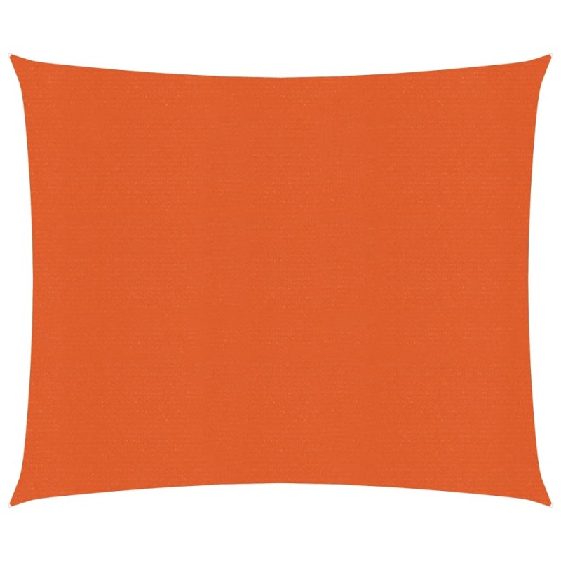vidaXL Toldo de vela HDPE naranja 160 g/m² 3,6x3,6 m vidaXL Toldo de vela HDPE naranja 160 g/m² 3,6x3,6 m