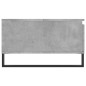 vidaXL Mesa de centro madera de ingeniería gris hormigón 90x60x35 cm