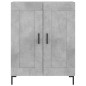 vidaXL Aparador de madera de ingeniería gris hormigón 69,5x34x90 cm vidaXL Aparador de madera de ingeniería gris hormigón 69,5x34x90 cm