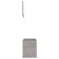 vidaXL Set muebles de baño 2 piezas madera contrachapada gris hormigón vidaXL Set muebles de baño 2 piezas madera contrachapada gris hormigón