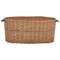vidaXL Cesta para leña con asas de transporte sauce natural 78x54x34cm vidaXL Cesta para leña con asas de transporte sauce natural 78x54x34cm