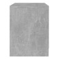vidaXL Mesitas de noche 2 uds madera de ingeniería gris hormigón vidaXL Mesitas de noche 2 uds madera de ingeniería gris hormigón