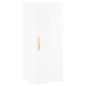 vidaXL Armario de pared blanco brillante 34,5x34x90 cm vidaXL Armario de pared blanco brillante 34,5x34x90 cm