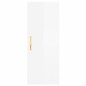 vidaXL Armario de pared blanco brillante 34,5x34x90 cm vidaXL Armario de pared blanco brillante 34,5x34x90 cm