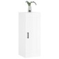 vidaXL Armario de pared madera ingeniería blanco brillo 34,5x34x90 cm vidaXL Armario de pared madera ingeniería blanco brillo 34,5x34x90 cm