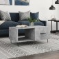 vidaXL Mesa de centro madera contrachapada gris hormigón 90x50x40 cm vidaXL Mesa de centro madera contrachapada gris hormigón 90x50x40 cm