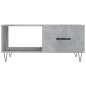 vidaXL Mesa de centro madera contrachapada gris hormigón 90x50x40 cm vidaXL Mesa de centro madera contrachapada gris hormigón 90x50x40 cm