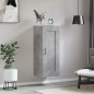vidaXL Armario de pared madera ingeniería gris hormigón 34,5x34x90 cm vidaXL Armario de pared madera ingeniería gris hormigón 34,5x34x90 cm