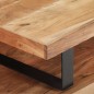 vidaXL Juego de 2 mesas de centro de madera maciza de acacia vidaXL Juego de 2 mesas de centro de madera maciza de acacia