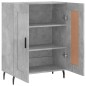 vidaXL Aparador de madera de ingeniería gris hormigón 69,5x34x90 cm vidaXL Aparador de madera de ingeniería gris hormigón 69,5x34x90 cm