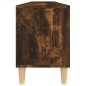 vidaXL Mueble de TV madera contrachapada roble ahumado 150x30x44,5 cm vidaXL Mueble de TV madera contrachapada roble ahumado 150x30x44,5 cm
