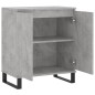 vidaXL Aparador de madera contrachapada gris hormigón 60x35x70 cm vidaXL Aparador de madera contrachapada gris hormigón 60x35x70 cm