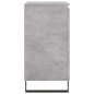 vidaXL Aparador de madera contrachapada gris hormigón 60x35x70 cm vidaXL Aparador de madera contrachapada gris hormigón 60x35x70 cm
