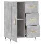 vidaXL Aparador de madera de ingeniería gris hormigón 69,5x34x90 cm vidaXL Aparador de madera de ingeniería gris hormigón 69,5x34x90 cm