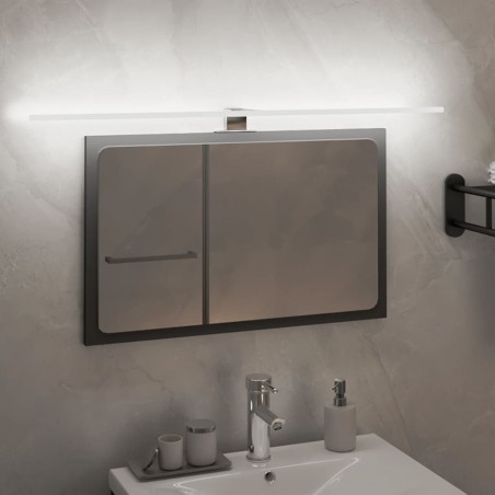 vidaXL Lámpara de espejo LED blanco frío 7,5 W 6000 K 80 cm