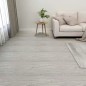 vidaXL Tarimas autoadhesivas 20 uds PVC 1,86 m² gris claro vidaXL Tarimas autoadhesivas 20 uds PVC 1,86 m² gris claro