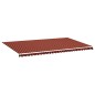 vidaXL Tela de repuesto para toldo naranja y marrón 6x3,5 m vidaXL Tela de repuesto para toldo naranja y marrón 6x3,5 m