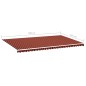 vidaXL Tela de repuesto para toldo naranja y marrón 6x3,5 m vidaXL Tela de repuesto para toldo naranja y marrón 6x3,5 m