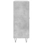 vidaXL Aparador de madera de ingeniería gris hormigón 69,5x34x90 cm vidaXL Aparador de madera de ingeniería gris hormigón 69,5x34x90 cm