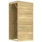 vidaXL Caseta de almacenaje de jardín madera de pino 100x110x218 cm vidaXL Caseta de almacenaje de jardín madera de pino 100x110x218 cm