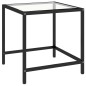vidaXL Mesita de centro 2 piezas vidrio templado negro vidaXL Mesita de centro 2 piezas vidrio templado negro