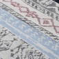 vidaXL Alfombra de algodón rosa y aguamarina 160x230 cm vidaXL Alfombra de algodón rosa y aguamarina 160x230 cm