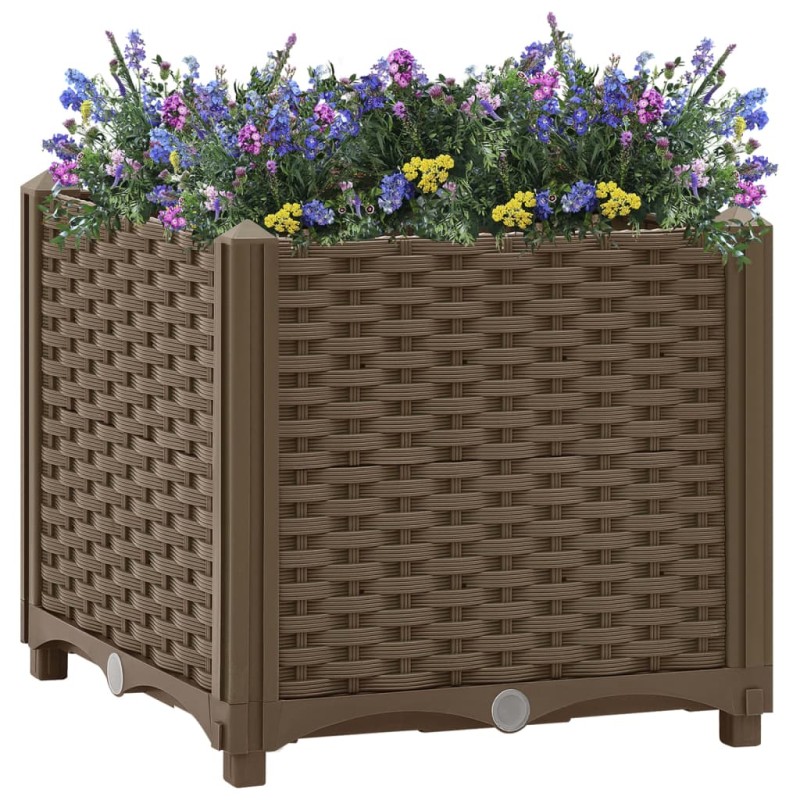 vidaXL Arriate 40x40x38 cm polipropileno vidaXL Arriate 40x40x38 cm polipropileno