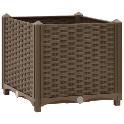 vidaXL Arriate 40x40x38 cm polipropileno