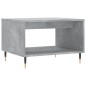 vidaXL Mesa de centro madera de ingeniería gris hormigón 60x50x40 cm vidaXL Mesa de centro madera de ingeniería gris hormigón 60x50x40 cm