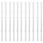 vidaXL Valla metálica con estacas postes acero galvanizado 25x1,5 m vidaXL Valla metálica con estacas postes acero galvanizado 25x1,5 m