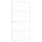 vidaXL Puerta interior vidrio templado y aluminio blanco 102x201,5 cm vidaXL Puerta interior vidrio templado y aluminio blanco 102x201,5 cm