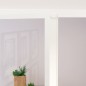 vidaXL Puerta interior vidrio templado y aluminio blanco 102x201,5 cm vidaXL Puerta interior vidrio templado y aluminio blanco 102x201,5 cm