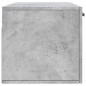vidaXL Armario de pared madera ingeniería gris hormigón 100x36,5x35 cm vidaXL Armario de pared madera ingeniería gris hormigón 100x36,5x35 cm