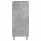 vidaXL Mueble discos madera contrachapada gris hormigón 84,5x38x89 cm vidaXL Mueble discos madera contrachapada gris hormigón 84,5x38x89 cm