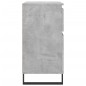 vidaXL Aparador de madera contrachapada gris hormigón 60x35x70 cm vidaXL Aparador de madera contrachapada gris hormigón 60x35x70 cm
