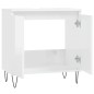 vidaXL Armario de baño madera de ingeniería blanco brillo 58x33x60 cm vidaXL Armario de baño madera de ingeniería blanco brillo 58x33x60 cm
