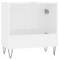 vidaXL Armario de baño madera de ingeniería blanco brillo 58x33x60 cm vidaXL Armario de baño madera de ingeniería blanco brillo 58x33x60 cm