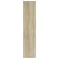 vidaXL Estantería madera contrachapada color roble Sonoma 60x30x135 cm vidaXL Estantería madera contrachapada color roble Sonoma 60x30x135 cm
