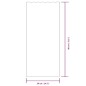 vidaXL Paneles de tejado 36 unidades acero recubierto marrón 80x36 cm vidaXL Paneles de tejado 36 unidades acero recubierto marrón 80x36 cm