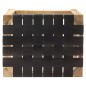 vidaXL Taburetes de cocina 2 unidades cuero auténtico negro 75 cm vidaXL Taburetes de cocina 2 unidades cuero auténtico negro 75 cm