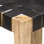 vidaXL Taburetes de cocina 2 unidades cuero auténtico negro 75 cm vidaXL Taburetes de cocina 2 unidades cuero auténtico negro 75 cm