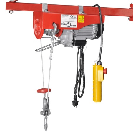 vidaXL Polipasto eléctrico 1000 W 300/600 kg